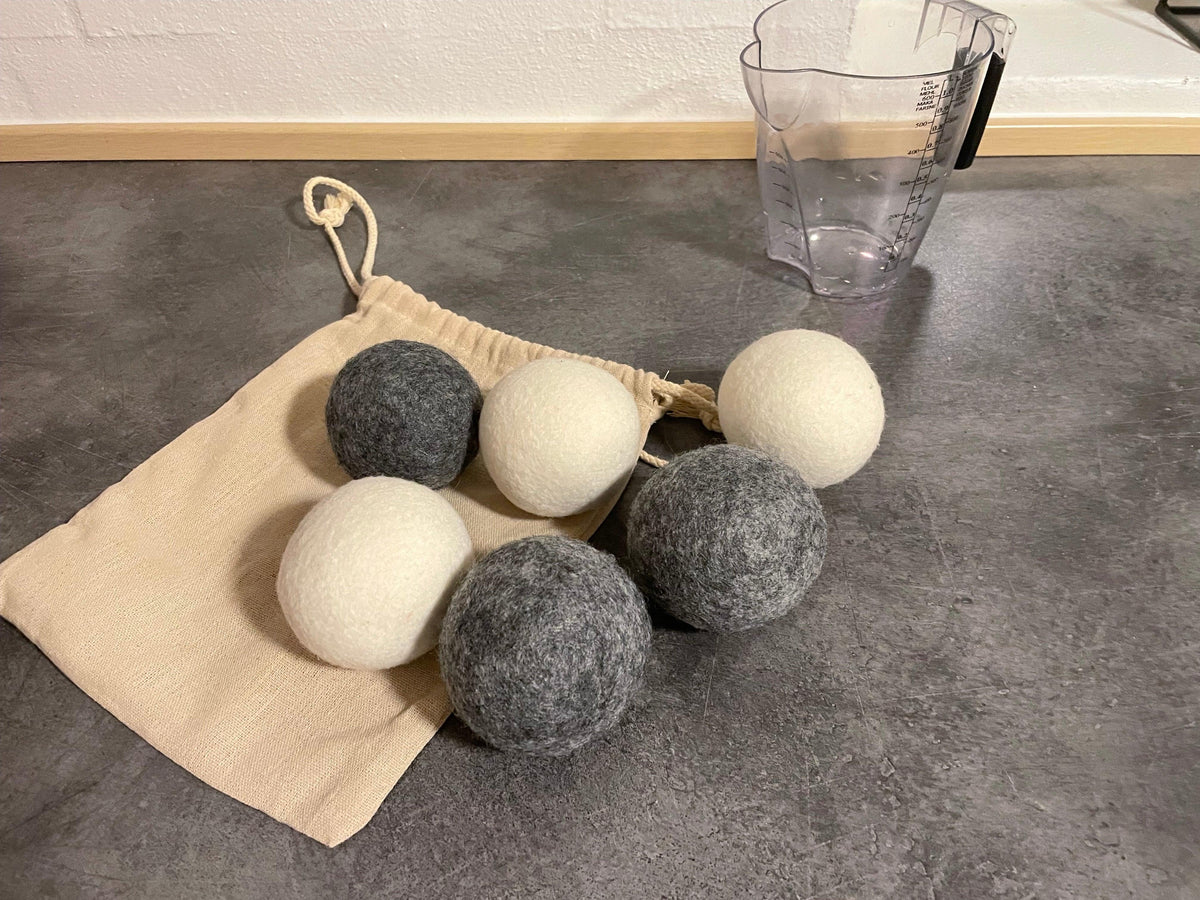 Test af tørrebolde af uld Lammeskindet.dk