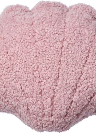 Lammeskindspude | Musling | Korthåret Koral Lyserød