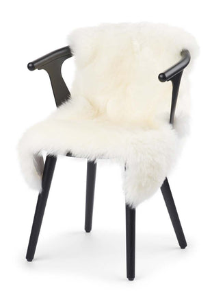 Lammeskind premium | Langhåret | New Zealand | 100x60 cm Hvid