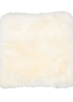 Lammeskindspude | Langhåret | Uden fyld | 50,5x50,5 cm