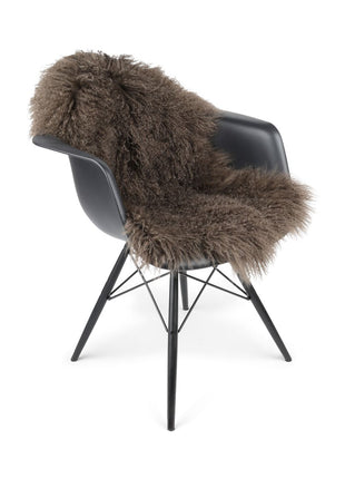 Lammeskind premium | Krøllet | Tibet | 85x50 cm Taupe