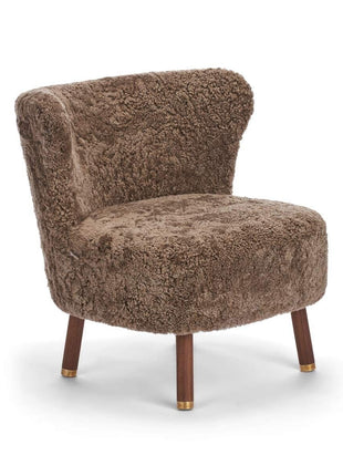 Emil lænestol | Korthåret Lysebrun