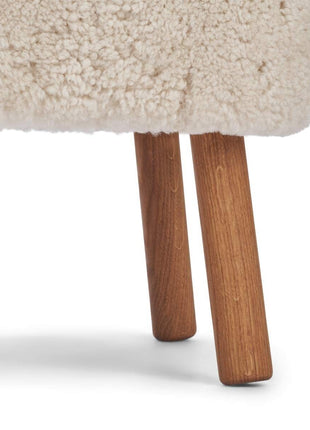 Emil fodskammel | Korthåret Beige