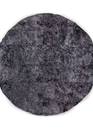 Alpaca Fur | Design Rug | D250 cm Mørkegrå