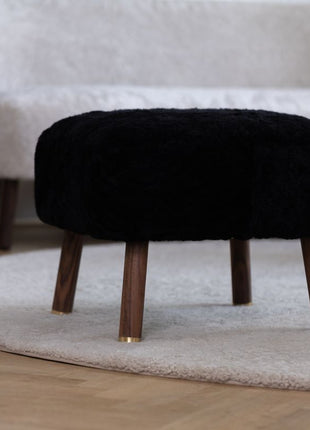 Gulvtæppe | Korthåret | New Zealand | Ø140 cm Beige