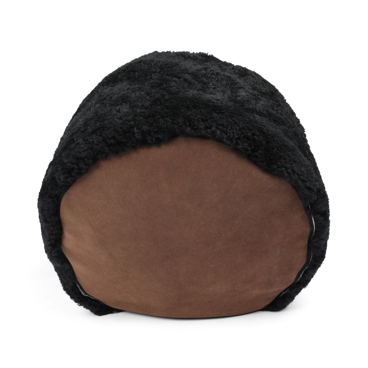 Rund puf | Korthåret | New Zealand Sort