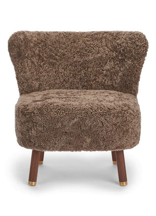 Emil lænestol | Korthåret Lysebrun