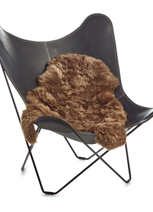 Lammeskind | Korthåret | Island | 90-100x60 cm Naturbrun