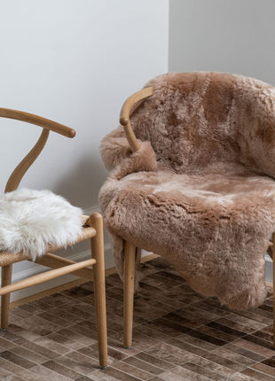 Islandsk Lammeskind | Double Face | 90x60 cm Tan