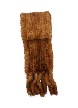 Mink Tørklæde Guld