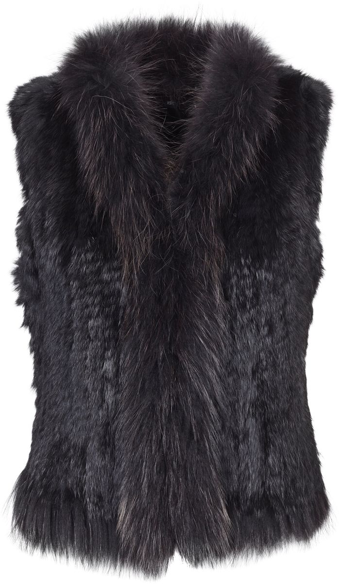 Anna vest Sort