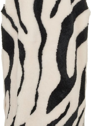 Raelynn Vest Zebra / Sort / Beige
