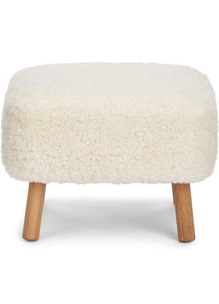 Emily fodskammel | Korthåret  Hvid