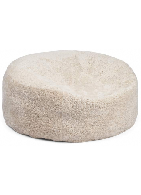 Sækkestol | Lammeskind | Korthåret | D75xH28 cm