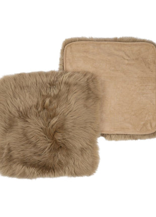 Sædehynde | Langhåret | New Zealand | Stofbagside | 40x40 cm