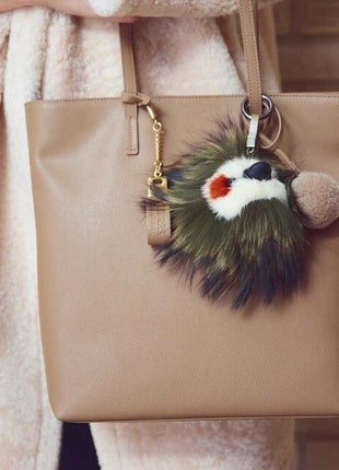 Chopper nøglering Hvid / Grå øjne