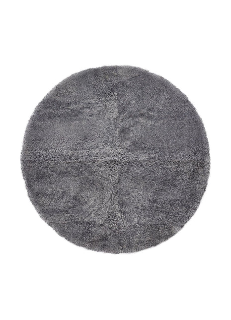 Gulvtæppe | Korthåret | New Zealand | Ø140 cm
