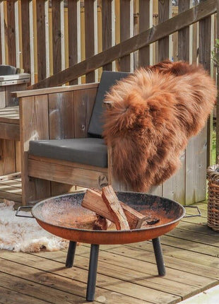 Lammeskind | Øko | Langhåret | 90x60 cm