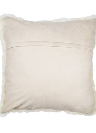 Lammeskindspude | Korthåret | New Zealand | 40x40 cm Hvid