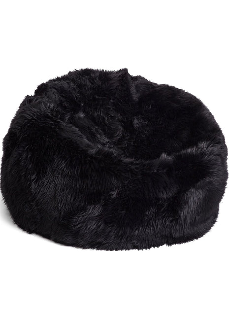 Sækkestol | Lammeskind | Langhåret | 73x74 | 92x93 cm