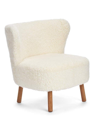 Emil lænestol | Korthåret Hvid