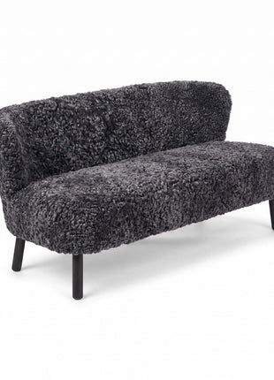 Emanuel 2-personers sofa | Designmøbel Antracitgrå