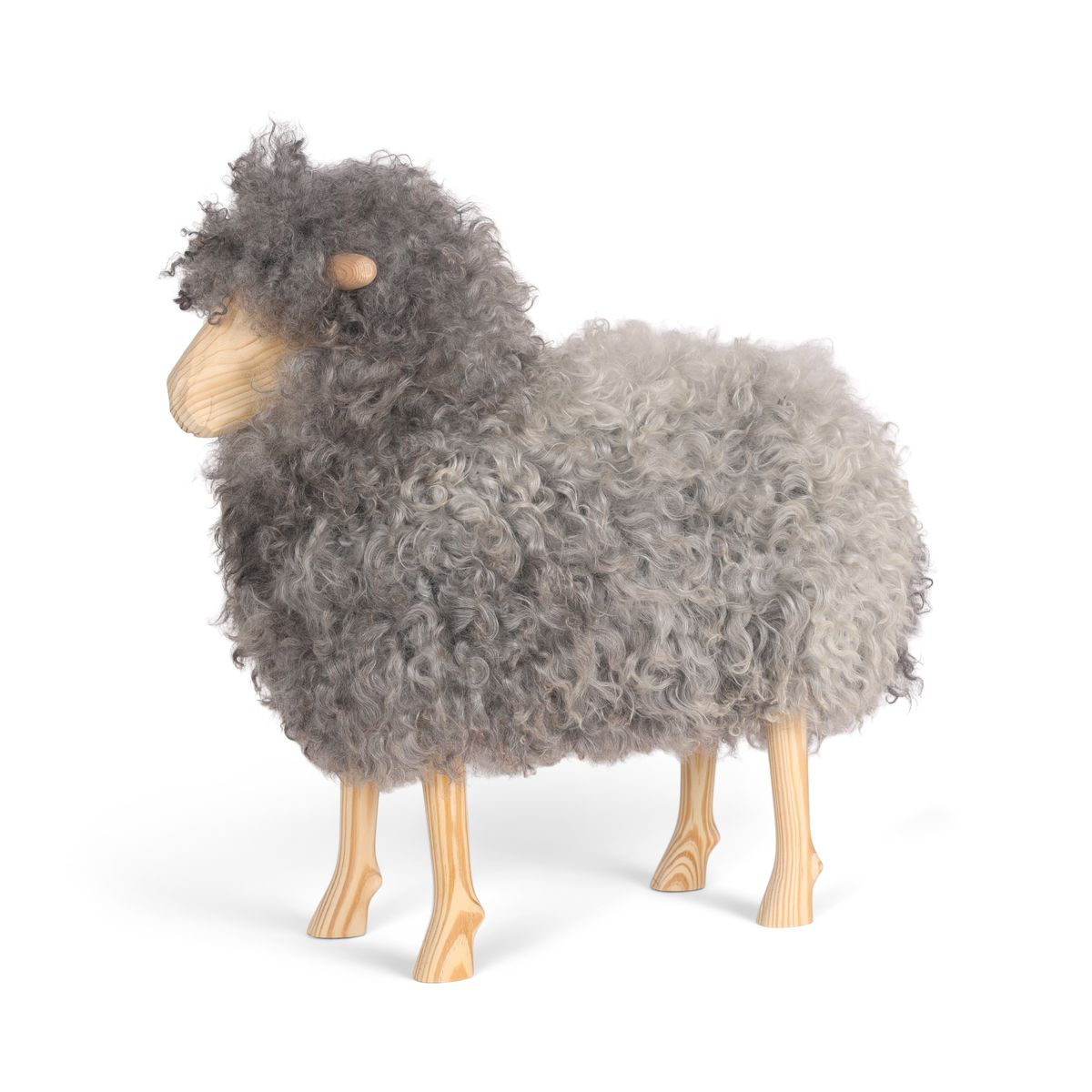 Signature Standing Sheep | Lille Gotland Naturgrå