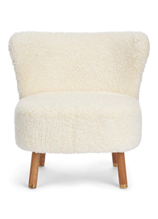 Emil lænestol | Korthåret Hvid