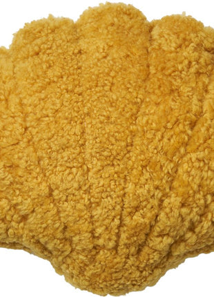 Lammeskindspude | Musling | Korthåret Koral Gul