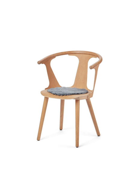 Sædehynde | Lammeskind | Korthåret | D34 cm