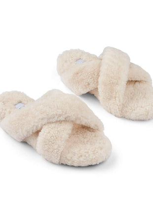 Curly Cross Slippers