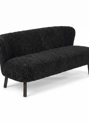 Emanuel 2-personers sofa | Designmøbel Sort