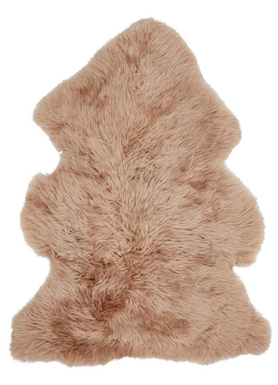 Lammeskind premium | Langhåret | New Zealand | 115x60 cm Varmt Sand