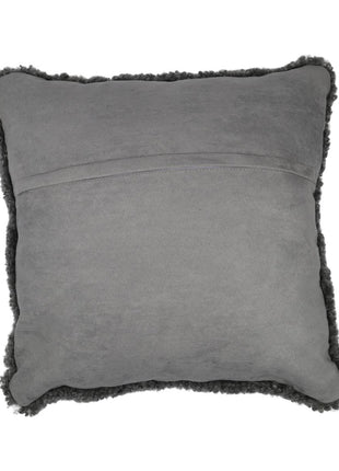 Lammeskindspude | Korthåret | New Zealand | 40x40 cm Scandinavia Lysegrå