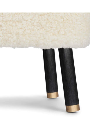 Emil fodskammel | Korthåret Hvid