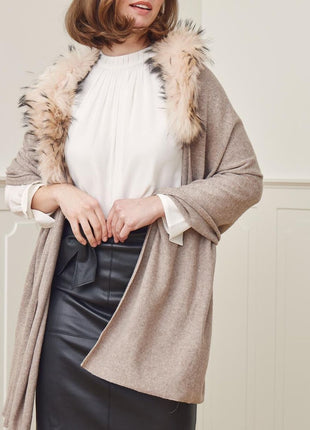 Silvia Tørklæde Sort / Sort