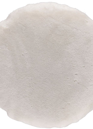 Lammeskindspude | Velvet | Moccasin | Ø45 cm | Ø62 cm Beige