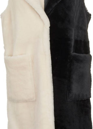 Raelynn Vest Sort / Beige