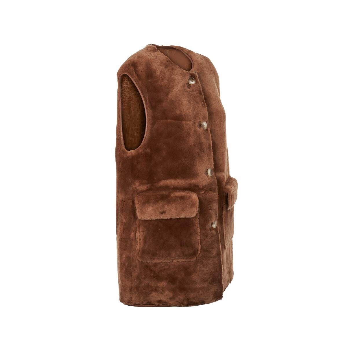 Jenny Vest Teddybrun