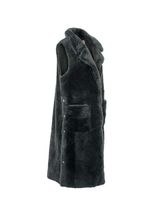 Raelynn Vest Blågrå