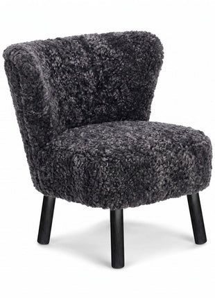 Emily Lounge Chair Antracitgrå