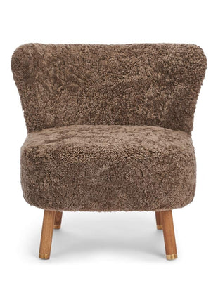 Emil lænestol | Korthåret Lysebrun