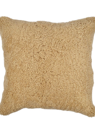 Lammeskindspude | Korthåret | New Zealand | 50x50 cm Honning