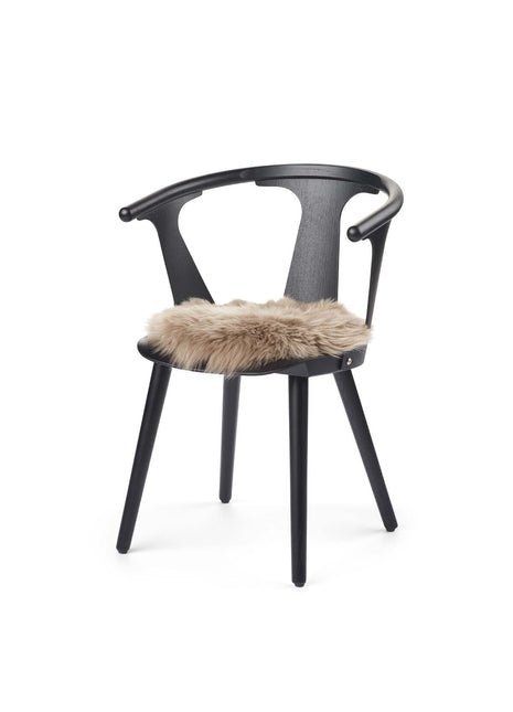 Sædehynde | Lammeskind | Langhåret | D38 cm