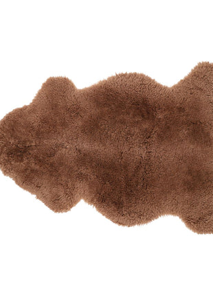 Lammeskind | Langhåret | Krøllet | 90x60 cm Toffee
