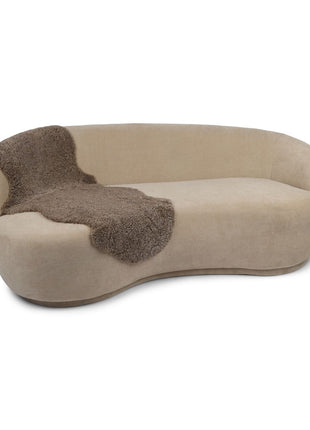 Lammeskind | Korthåret | New Zealand | 160x60 cm Lysebrun