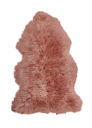 Lammeskind premium | Langhåret | New Zealand | 115x60 cm Rosa