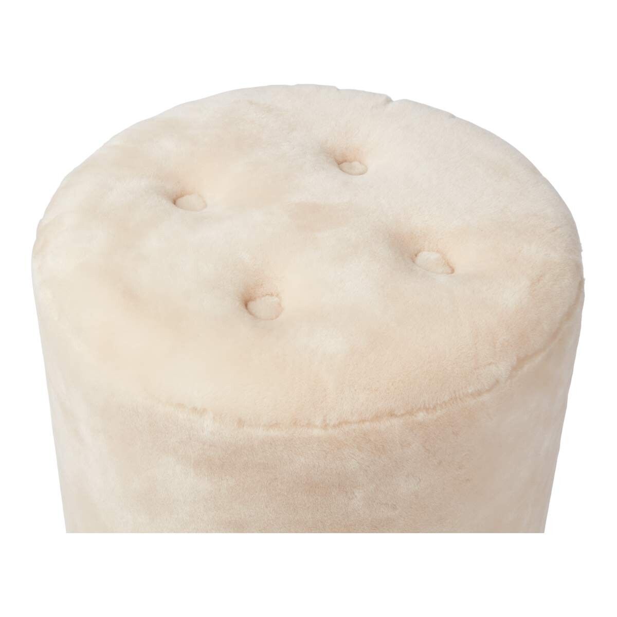 Simoin Puf | Moccasin Naturlig