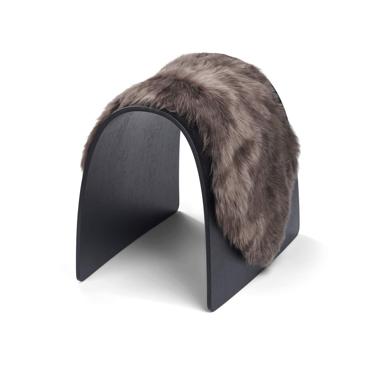 Sheep Stool cover | Langhåret | New Zealand Valnød