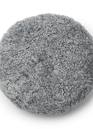 Rund pude | Dobbeltsidet | D40 cm Lysegrå